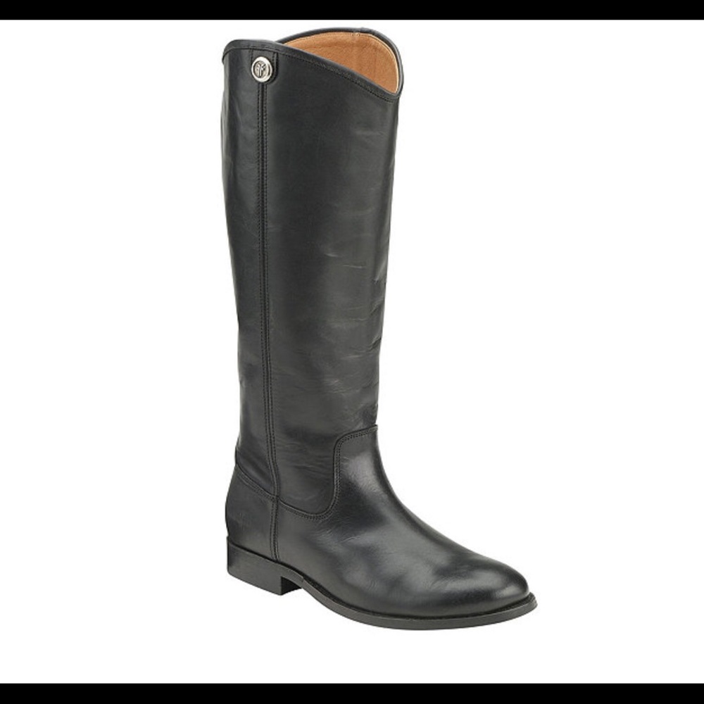 Frye Women's Melissa Button 2 Knee-High Boot Black